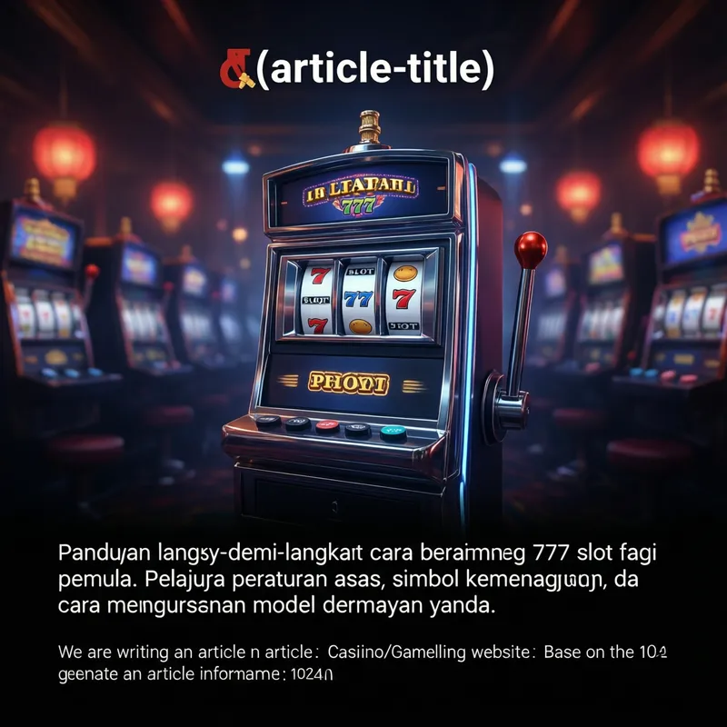 Cara Main 777 Slot