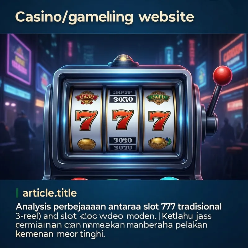 Slot Klasik vs Moden